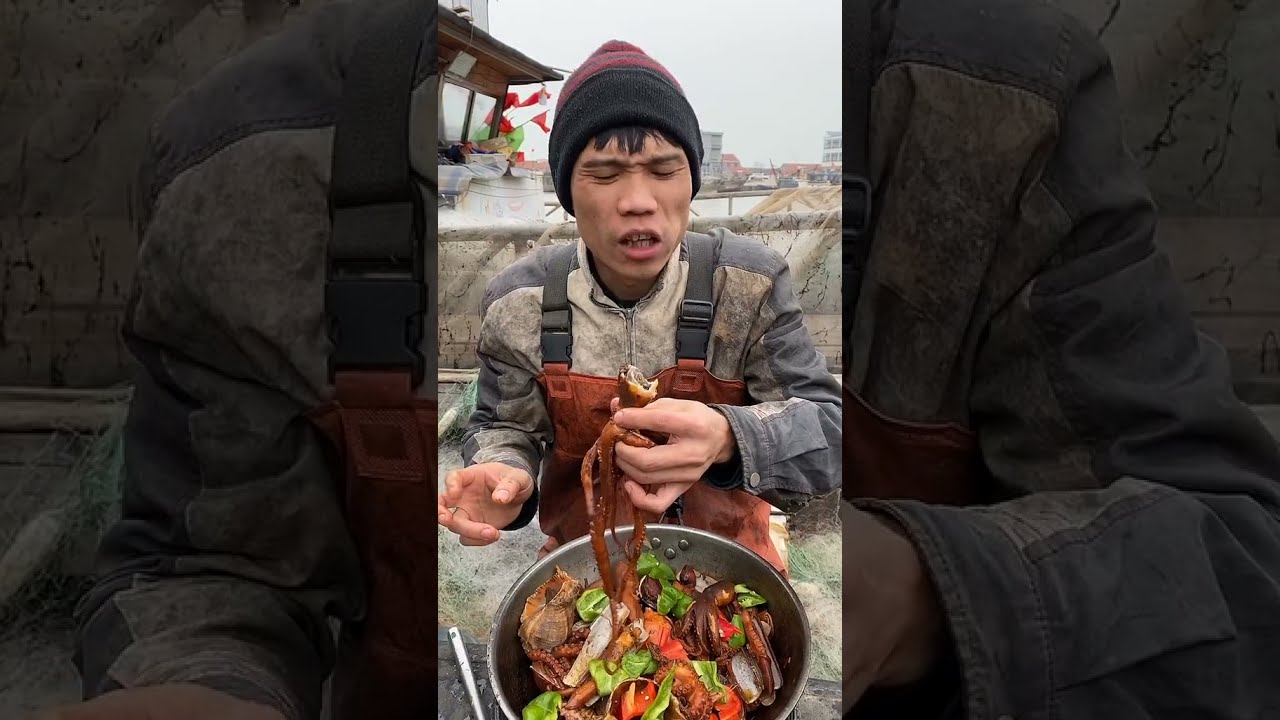 Funny Eating food Vs Chinese tik tok comedy #281