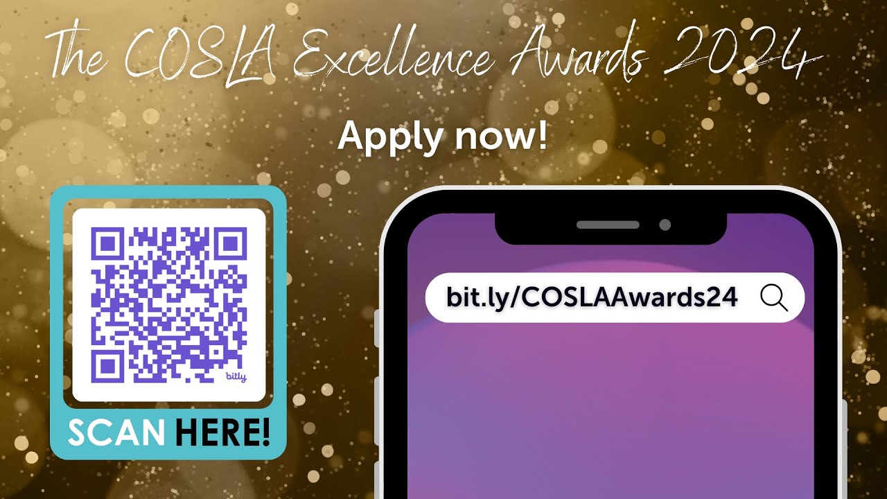 Applications for the COSLA Excellence Awards 2024 are OPEN!
