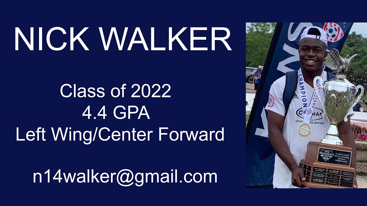 Nicholas Walker Club Soccer Highlights 2020-2021