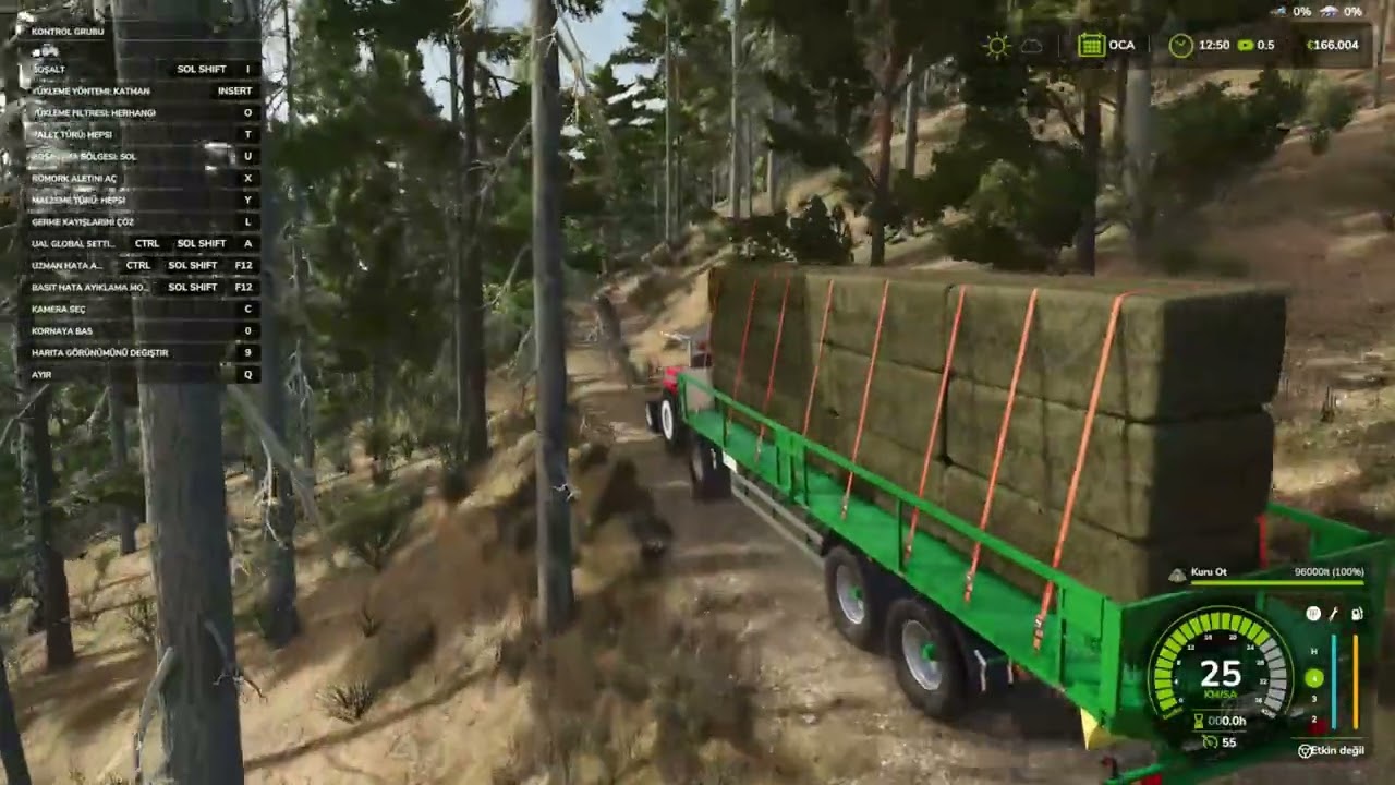FS 25 | KIŞ KAPIDA! ❄️ MF 240S ile Saman Stoklarımızı Tamamladık