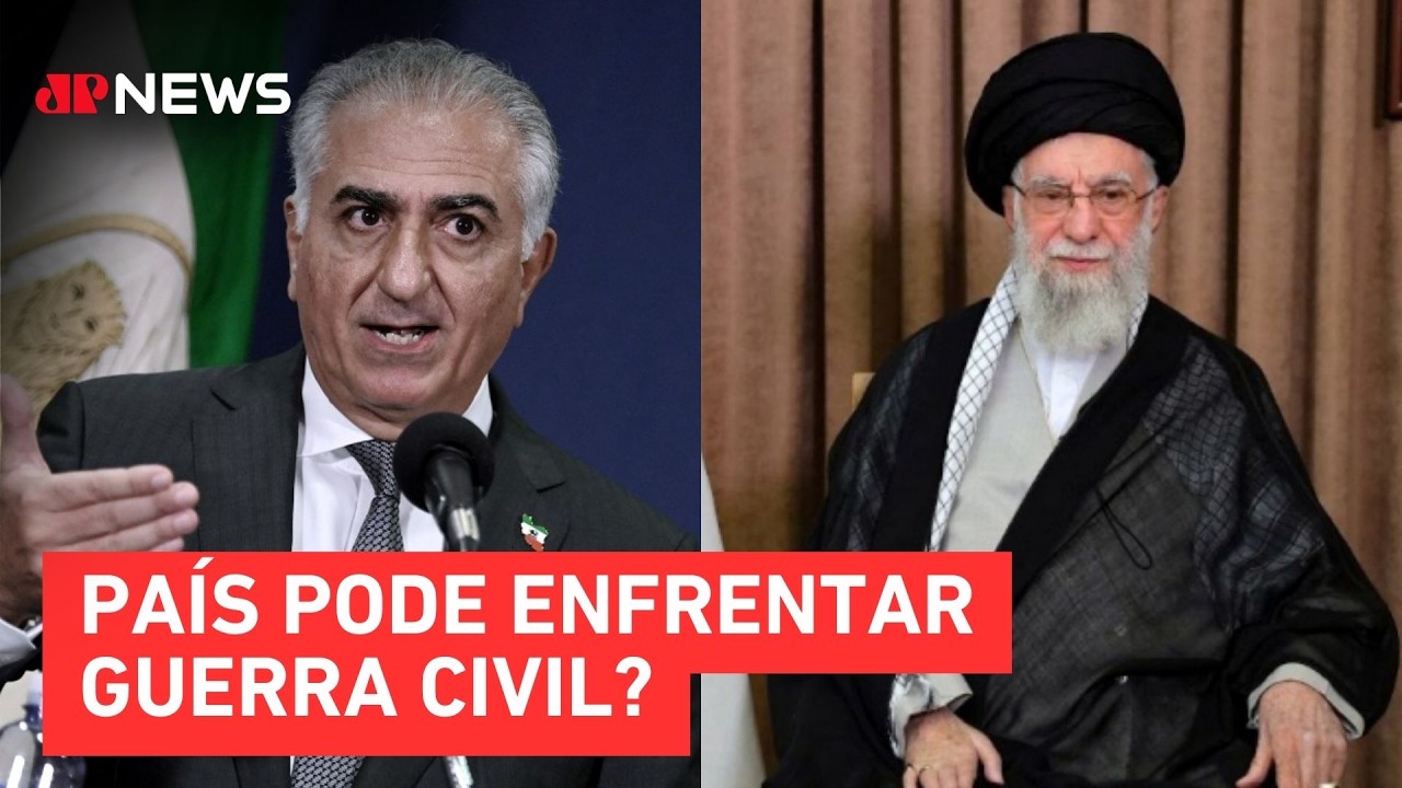 “Khamenei desapareceu da terra”, diz opositor Reza Pahlavi sobre ataque dos EUA contra líder do Irã