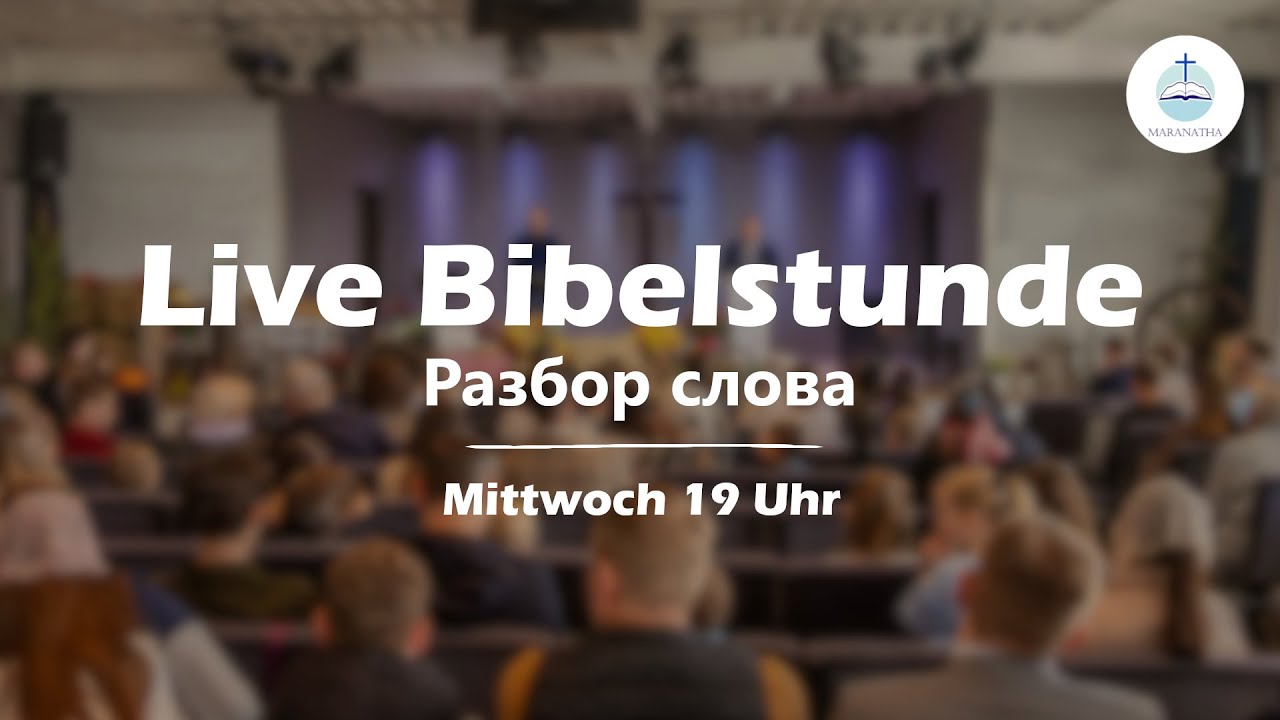 11.02.2026 | Bibelstunde | Разбор слова | FECG Detmold MARANATHA Маранафа
