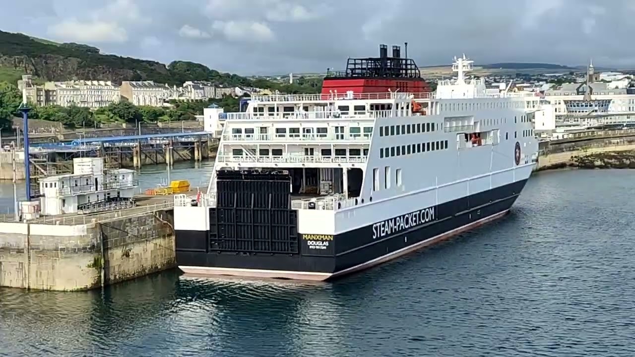 Sailing the IoM Steam Packet Co Ben-My-Chree Douglas Heysham 21/07/2023
