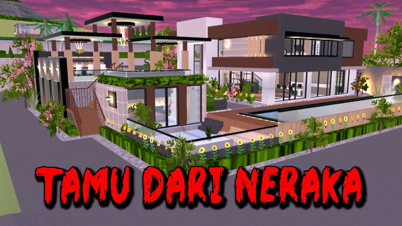 TAMU DARI NERAKA || HORROR MOVIE SAKURA SCHOOL SIMULATOR