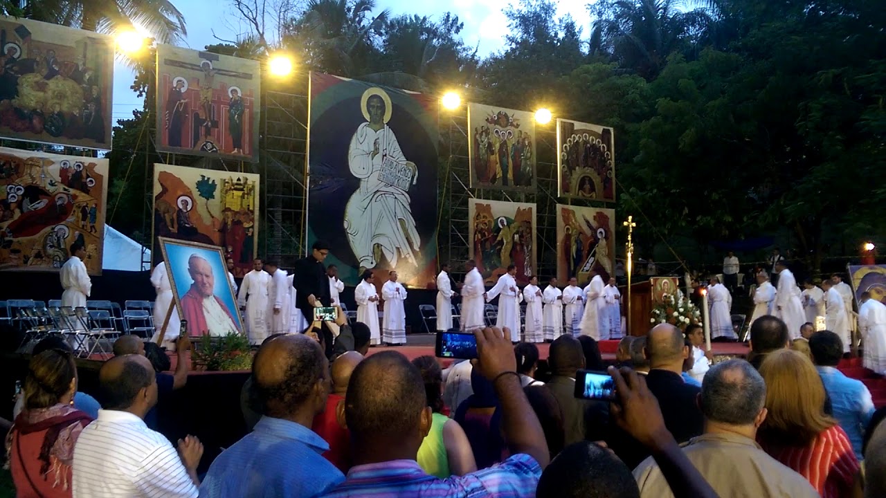 Eucaristía de los 25 años del Seminario Redentoris Mater, Santo Domingo, Rep. Dom (Canto de Entrada)