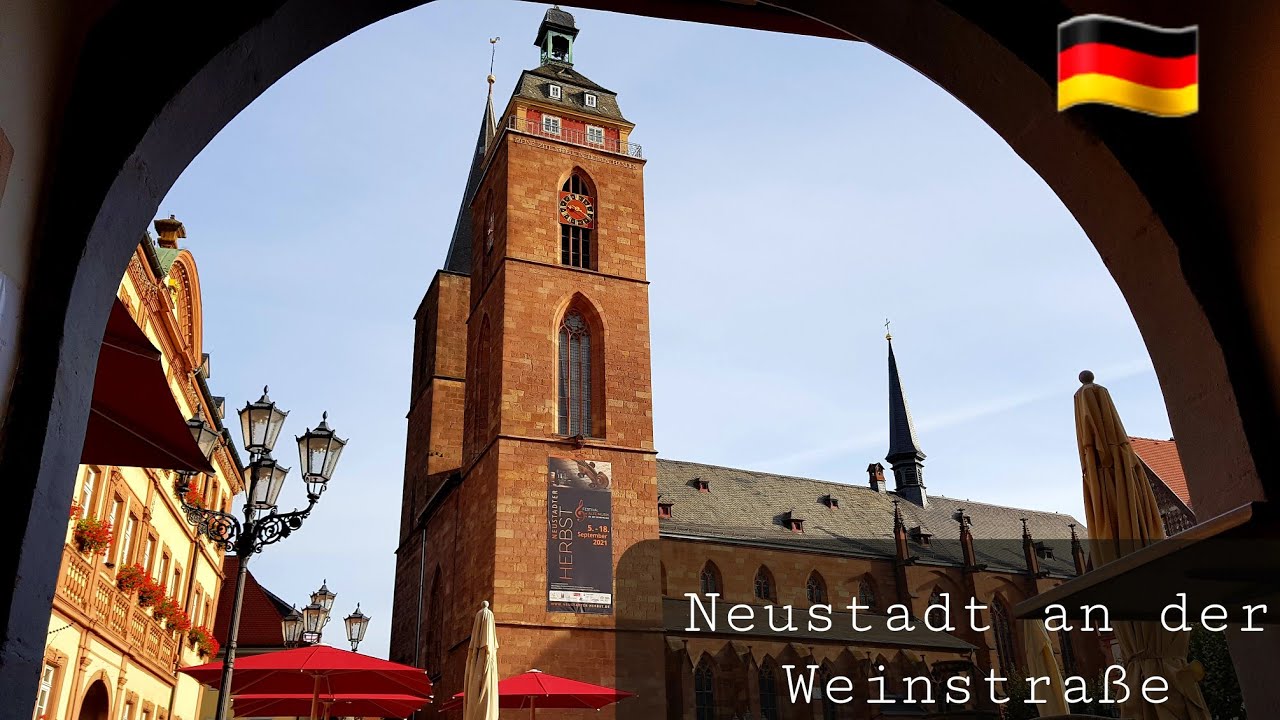Neustadt an der Weinstraße. Прогулка по старому центру