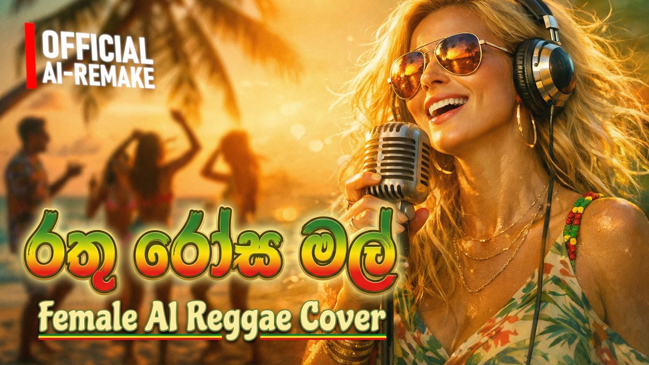 Rathu Rosa Mal (රතු රෝස මල්) - Female Reggae Mix | Nisshanka Liyanage