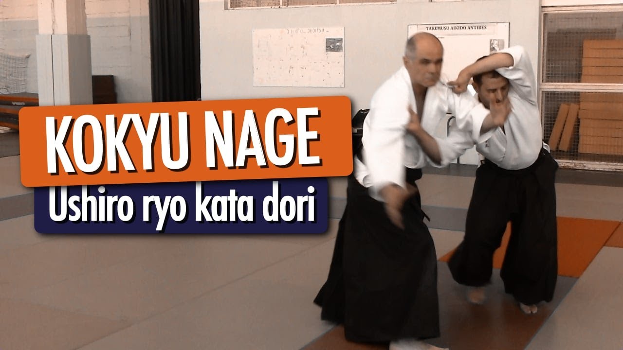 KOKYU NAGE - Ushiro Ryote kata dori (Aikido Iwama)
