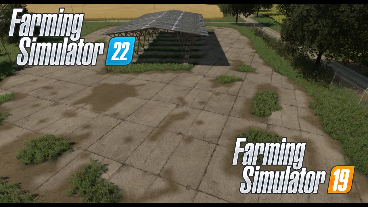 LS22 Terrain texture aus LS19 umwandeln