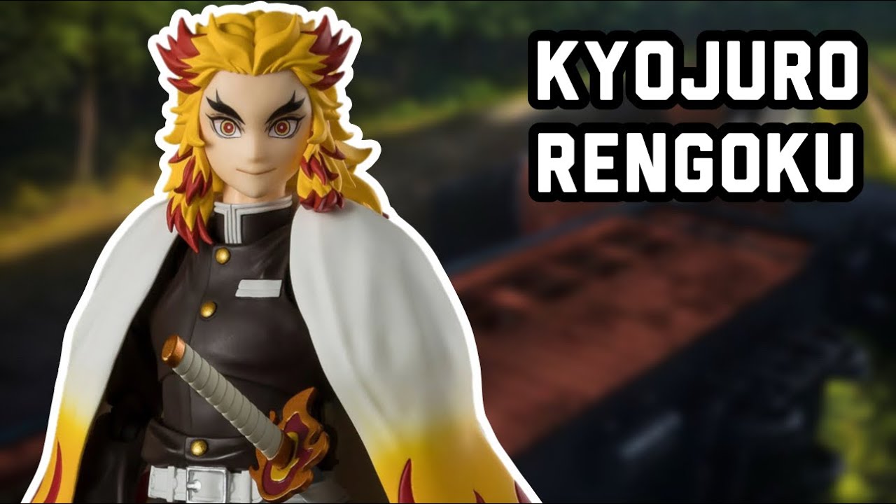 SH Figuarts Demon Slayer (Kimetsu No Yaiba) Kyojuro Rengoku Action Figure Review Tamashii Nations