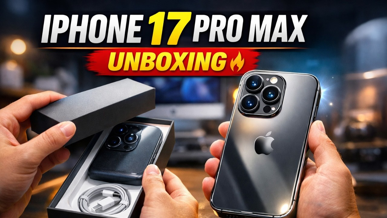 iPhone 17 Pro Max Unboxing & Setup &ndash; First Look, Tips & Hidden Features! 🔥