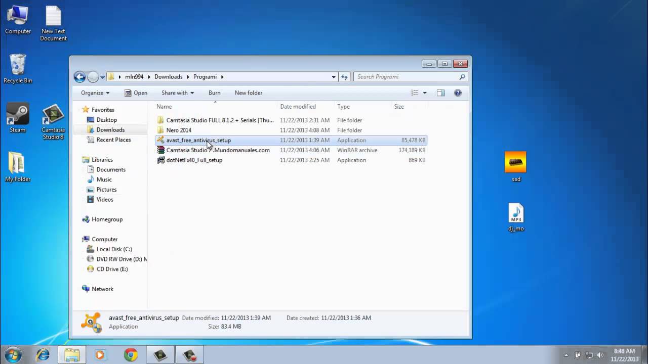 How to download and install Avast Antivirus 2014 (Kako skinuti i instalirati Avast Antivirus 2014)
