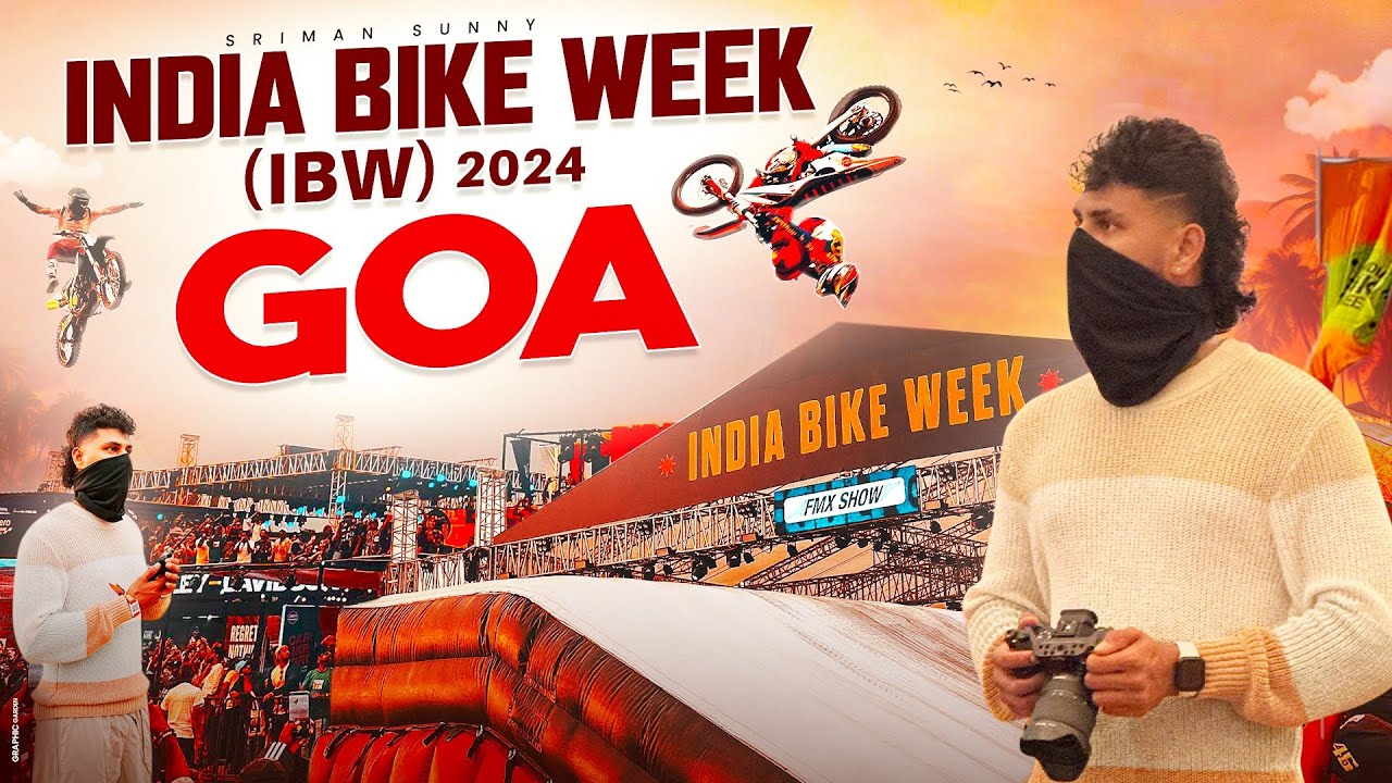 HYDERABAD-IBW 2024 VAGATOR, GOA | TELUGU MOTOVLOGS | SRIMANSUNNY