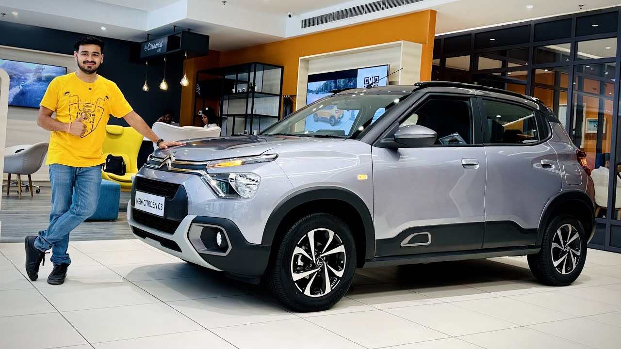 Citroen C3 Shine 6.16 Lakh | New C3 Features | Interior and Exterior Detailed Review
