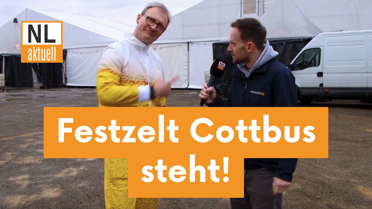 Festzelt Cottbus steht! Rundgang mit einigen Neuheiten - 