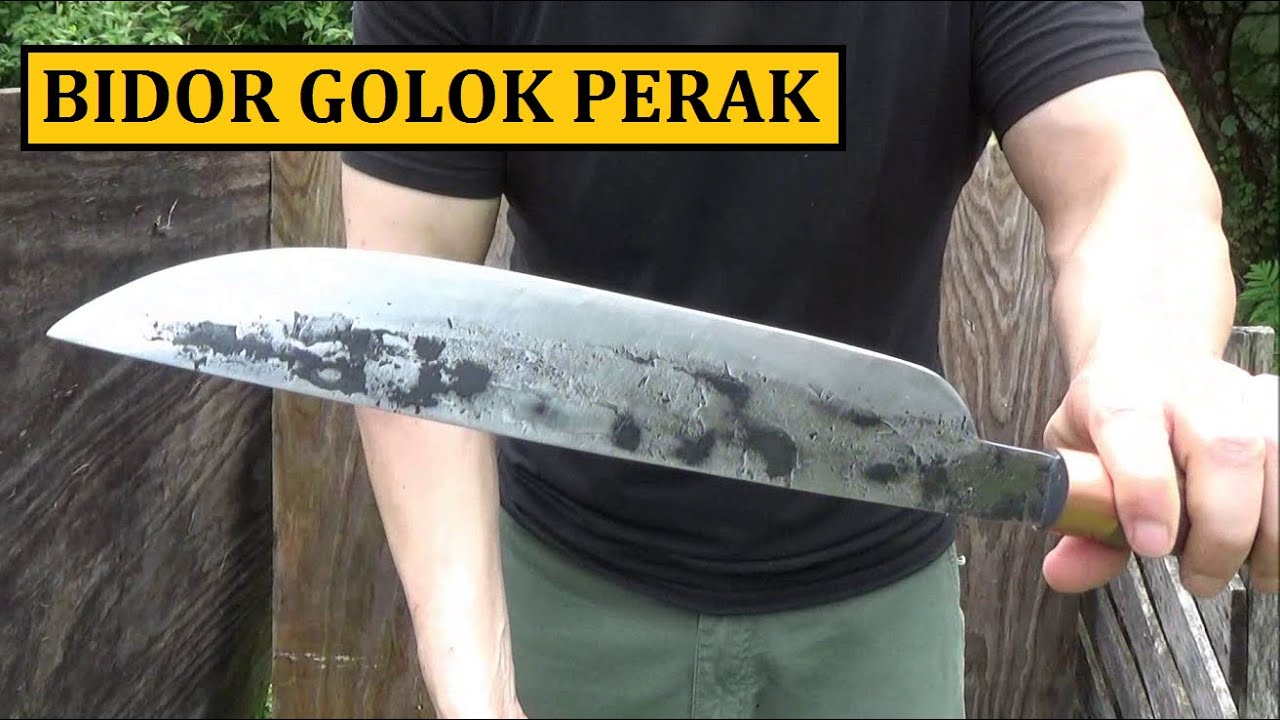 Bidor Golok Perak Review, Amazing Blade of Malaysia! With MyParang.com Handle
