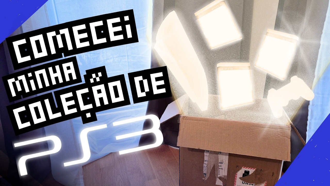 Comprei a coleção de PS3 do alemão! E foi baratinho!