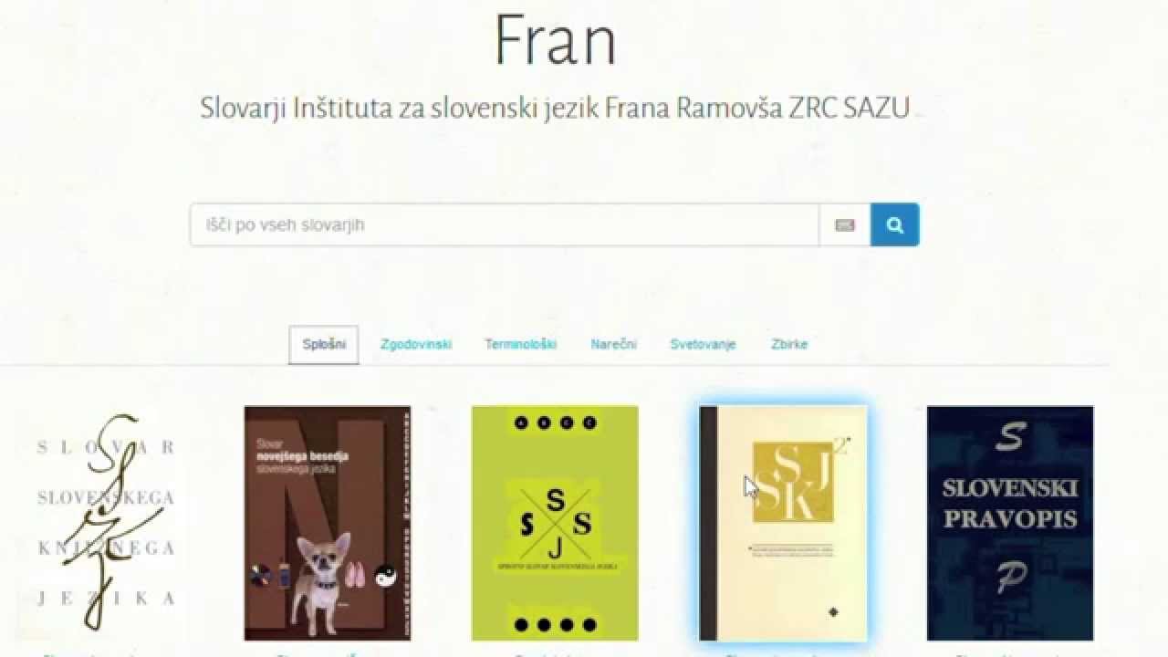 FRAN - Predstavitev
