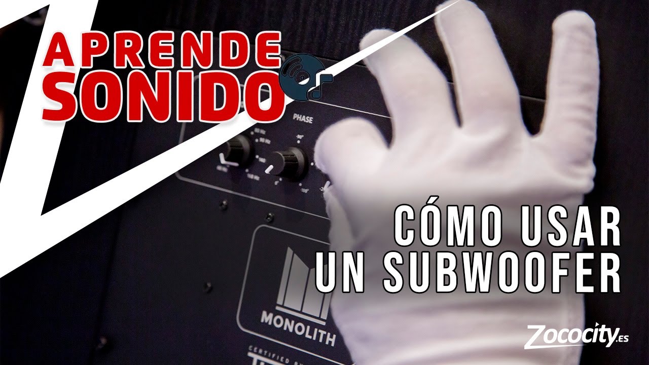 Guía de subwoofers: usos, tipos y recomendaciones