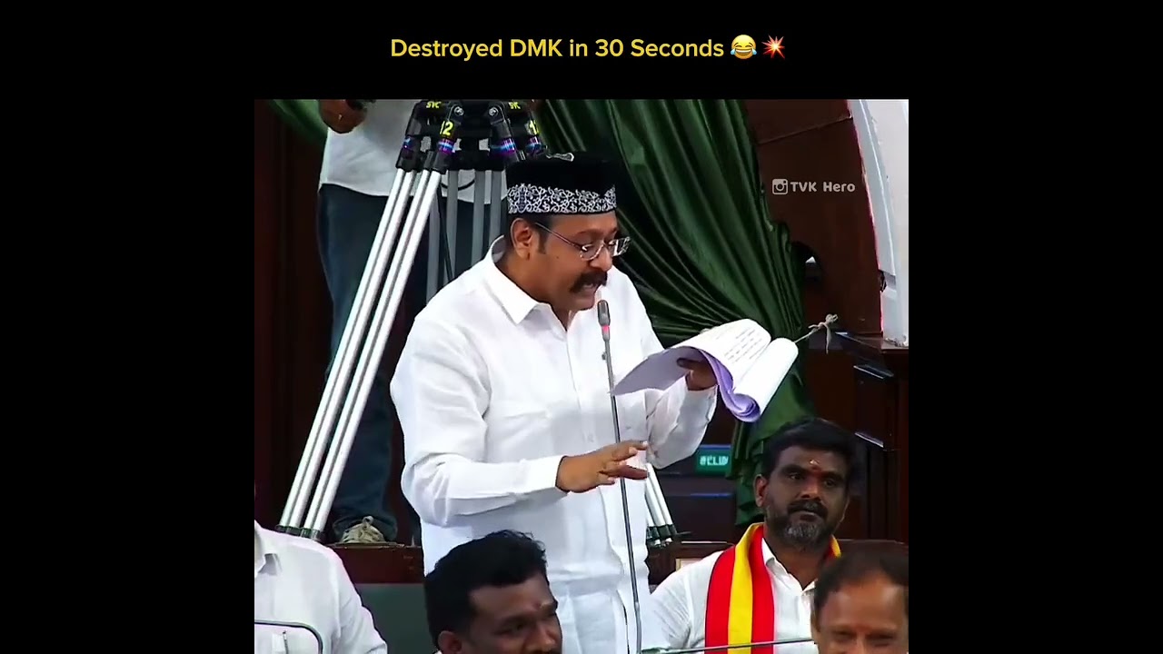 MUSTAFA Peaked 🔥 Destroyed DMK in 30 Sec 😂😎 Total DMK Gaali 🤣🤣 #dmk #tvk #youtube #troll #memes #yt