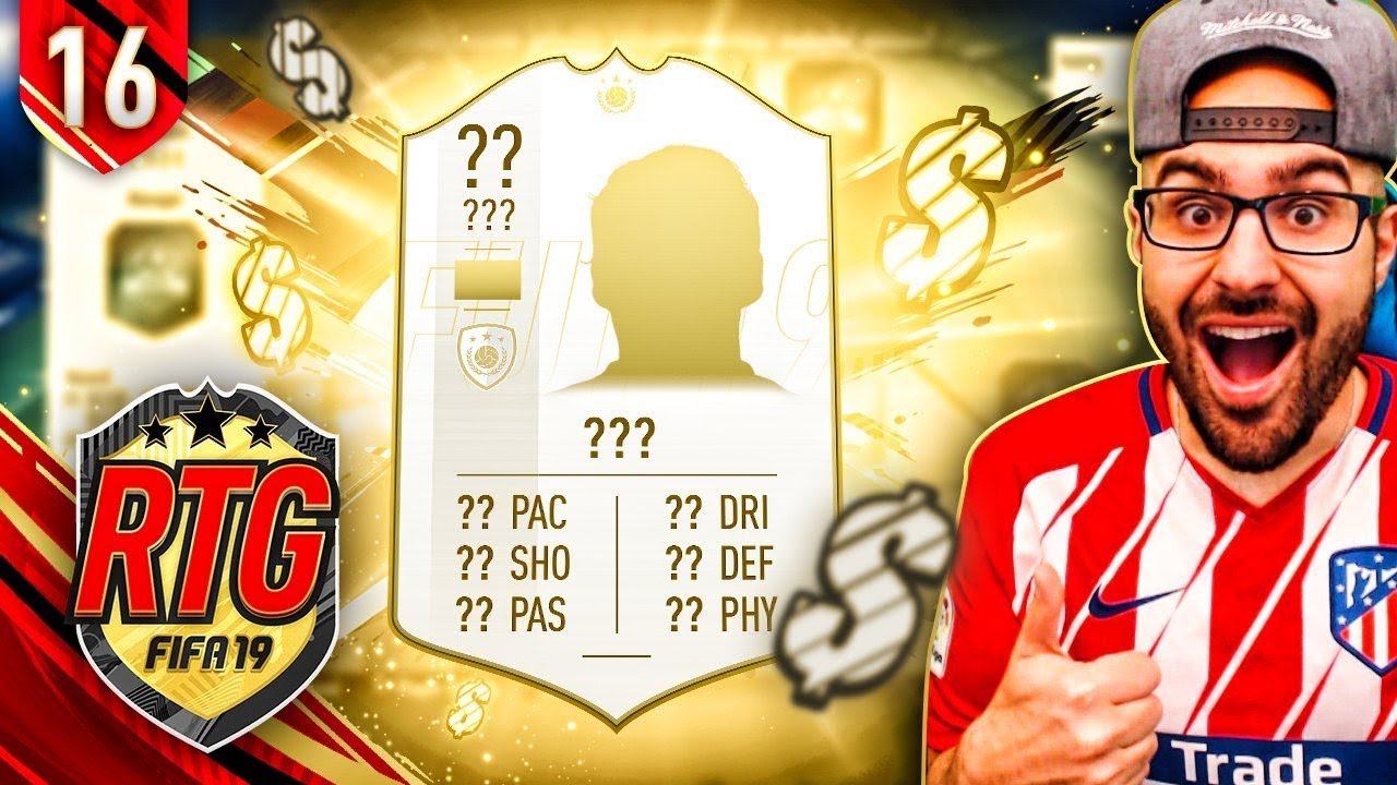 YES!! WE GOT MY FIRST ICON! FIFA 19 Ultimate Team #17 RTG