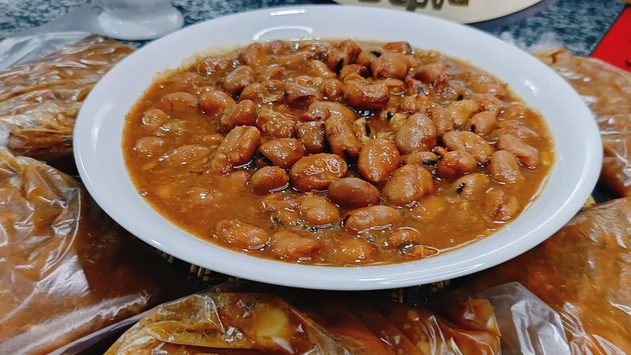 الفول المدمس,على اصولة لازم تدمسوة كدة ،للصيام والسحور fava beans #مطبخ_وأفكار_سونا 