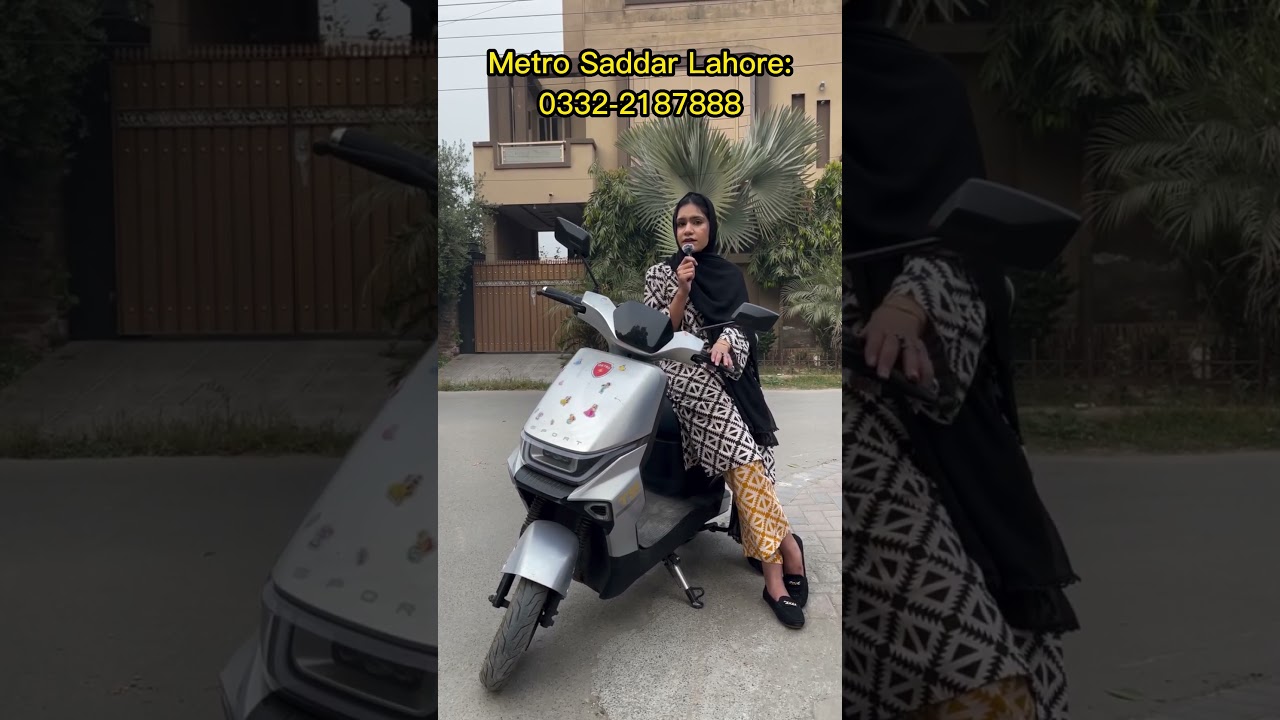 Metro T9 Sports Electric Scooter in Lahore  