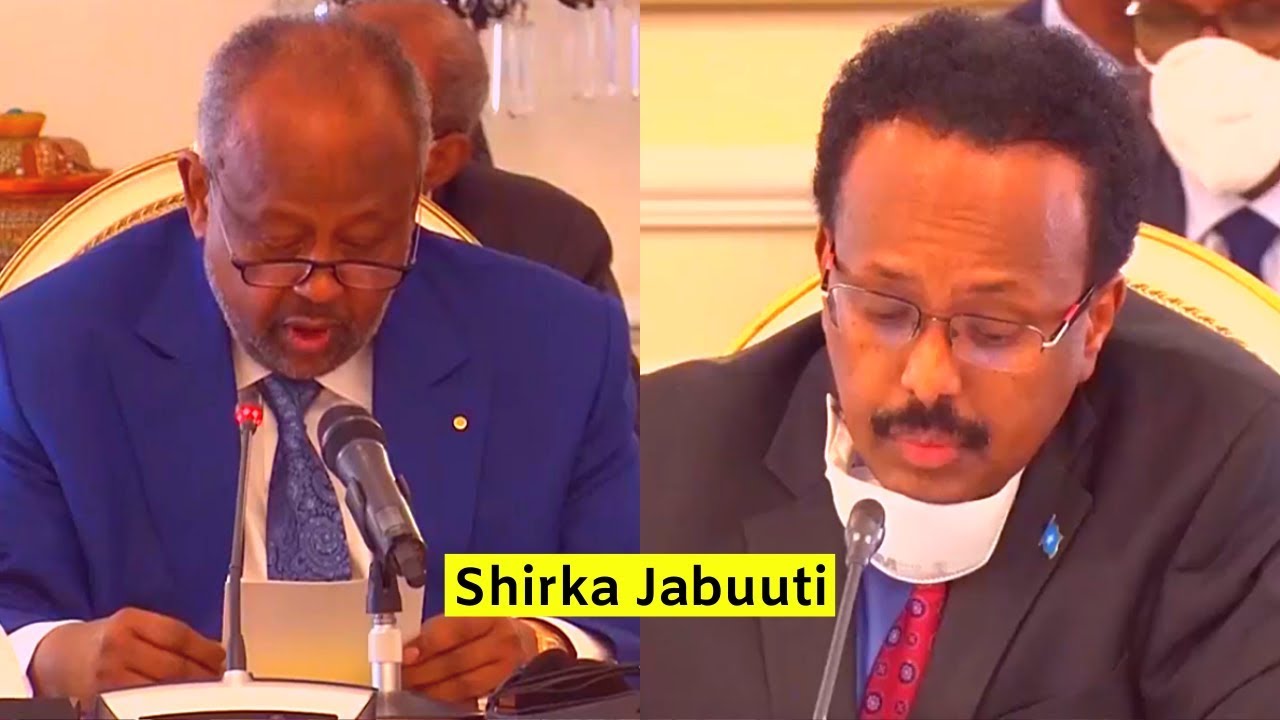 Khudbadahii Md Farmaajo Iyo Md Ismail Omer Geele ka Jeediyeen Shirka Jabuuti.
