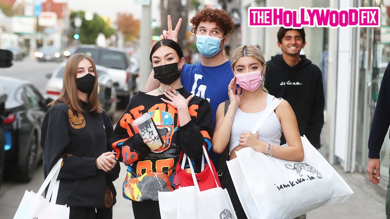 Cynthia Parker, Eva Cudmore & Sabrina Quesada Go Shopping At iAmKokoLA On Melrose Ave. 12.7.20