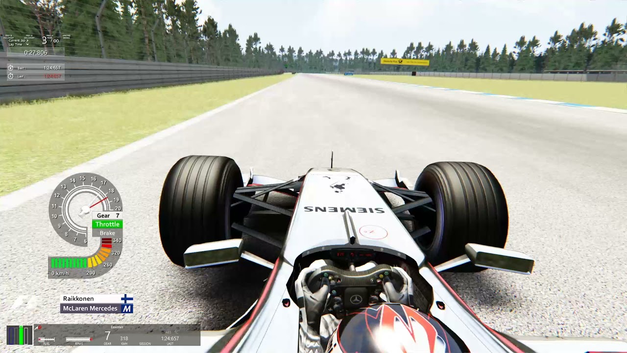 F1 2006 -  Mclaren MP4-21 in Hockenheimring
