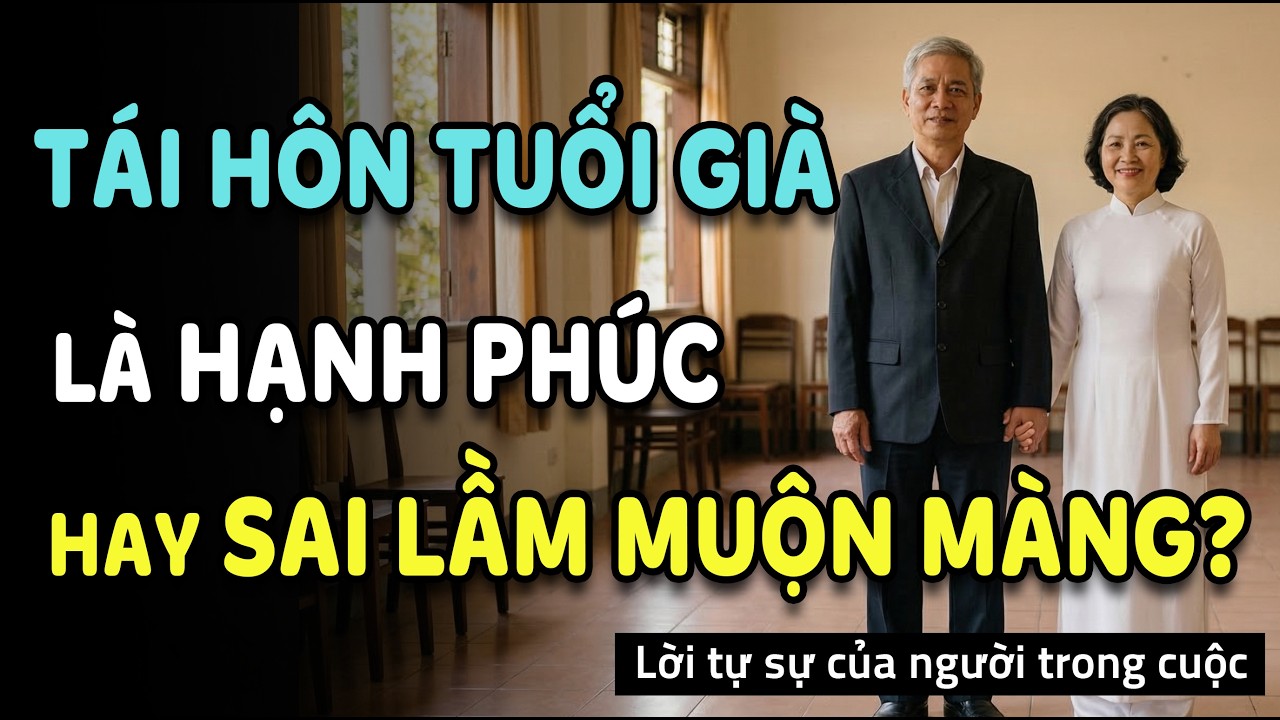 Tái hôn tuổi già: 8 tháng sống chung khiến tôi nhận ra một sự thật