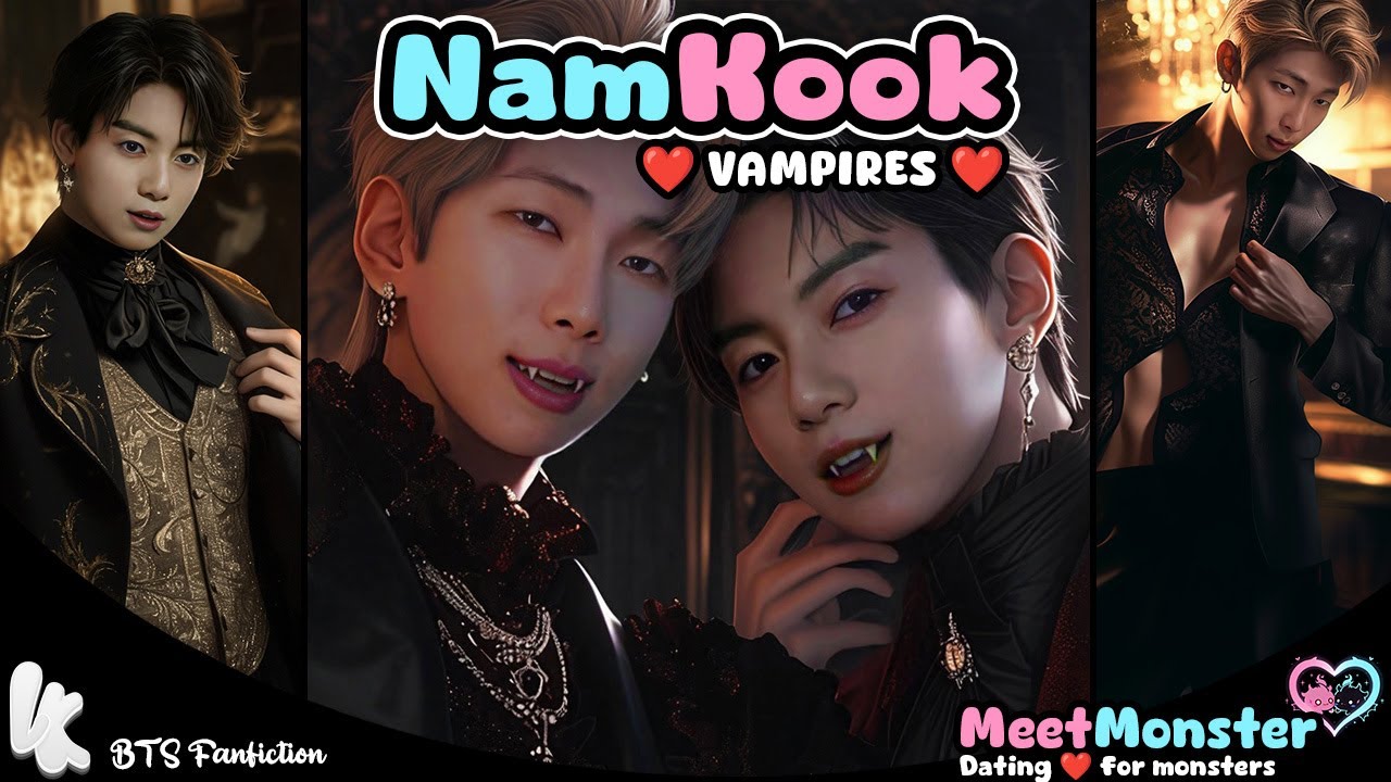 BTS NamKook Jungkook x Namjoon ❤️ - BTS Fanfiction MeetMonster  | #namkookff #namkook