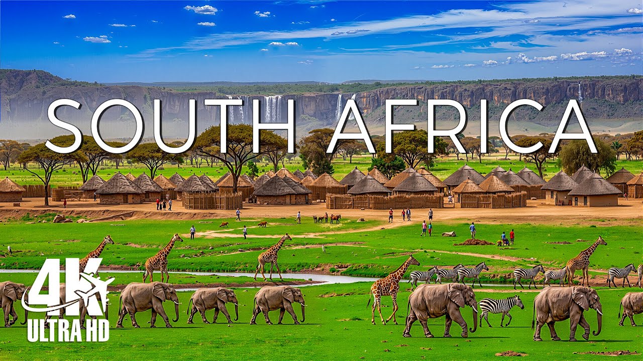 South Africa 4K | Wild Landscapes, Epic Coastlines & African Serenity