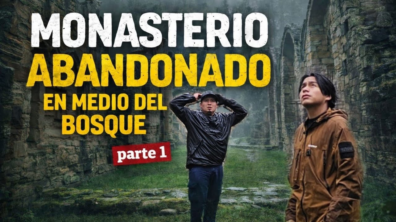 No lo vas a creer MONASTERIO ABANDONADO en medio del BOSQUE