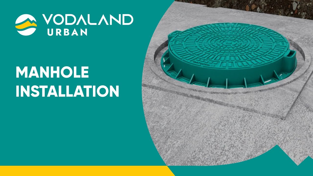 Vodaland - Manhole installation