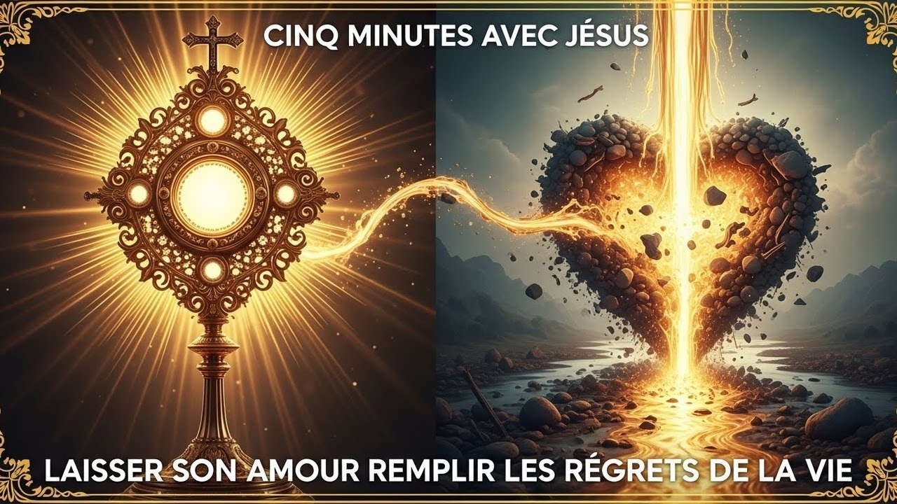 Cinq Minutes avec Jésus au Saint-Sacrement : Laisser son amour remplir les regrets de la vie