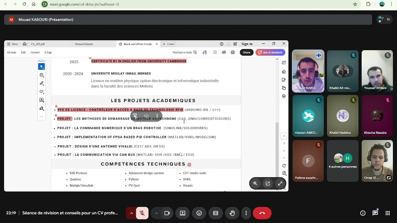 Analyse et correction de CV – Partie 2 | Par l’équipe Tossna | En Tamazight