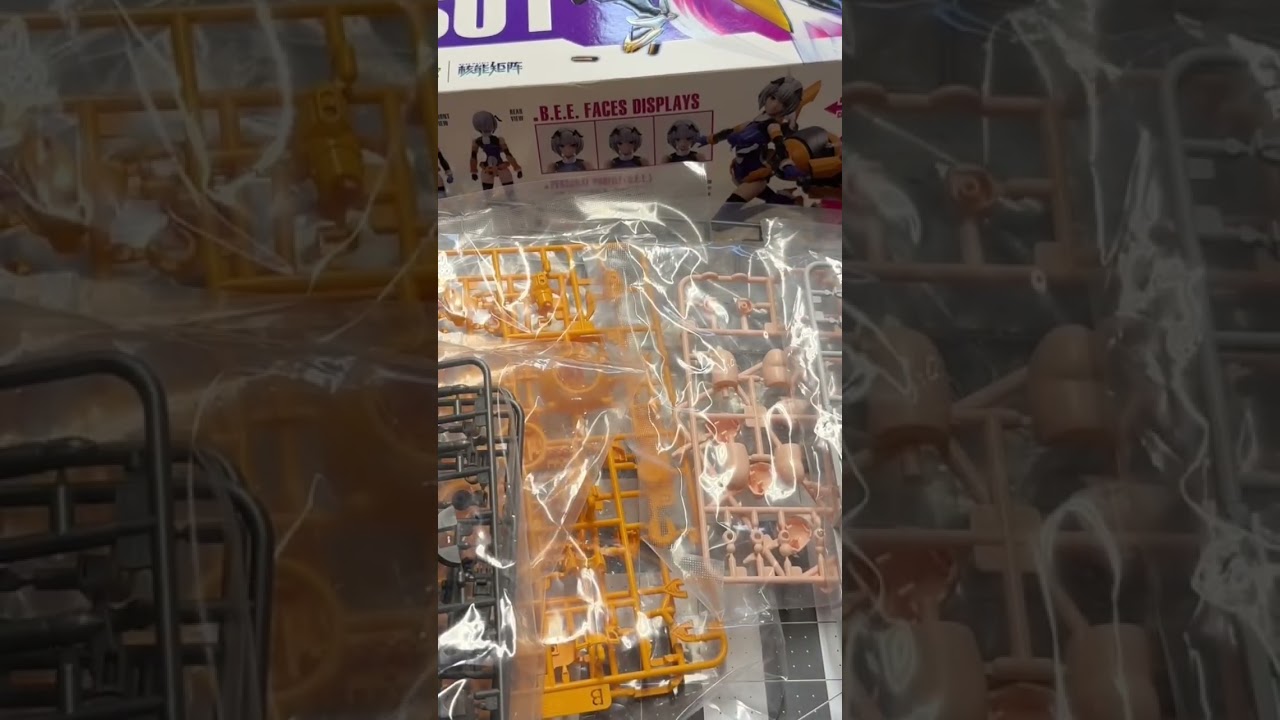 Assault Angels B.E.E. Model kit unboxing 