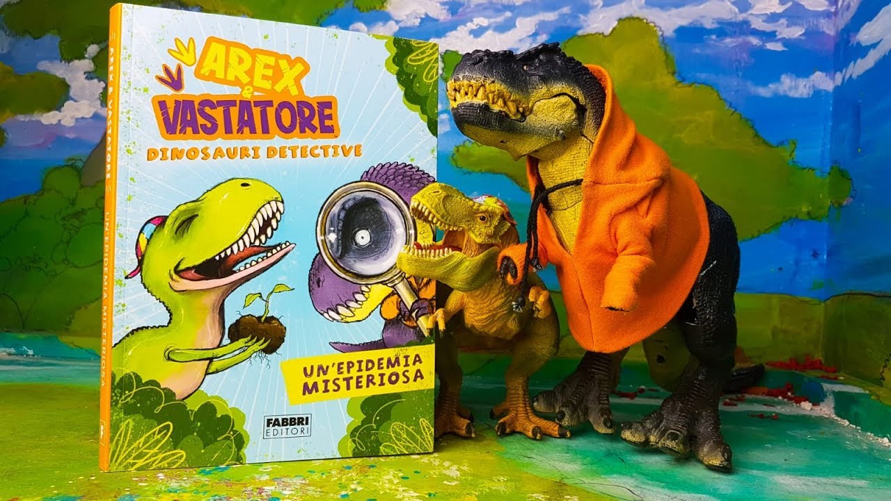 Il LIBRO di Arex e Vastatore! 🦖📚 Un'Epidemia Misteriosa 🔍🌿