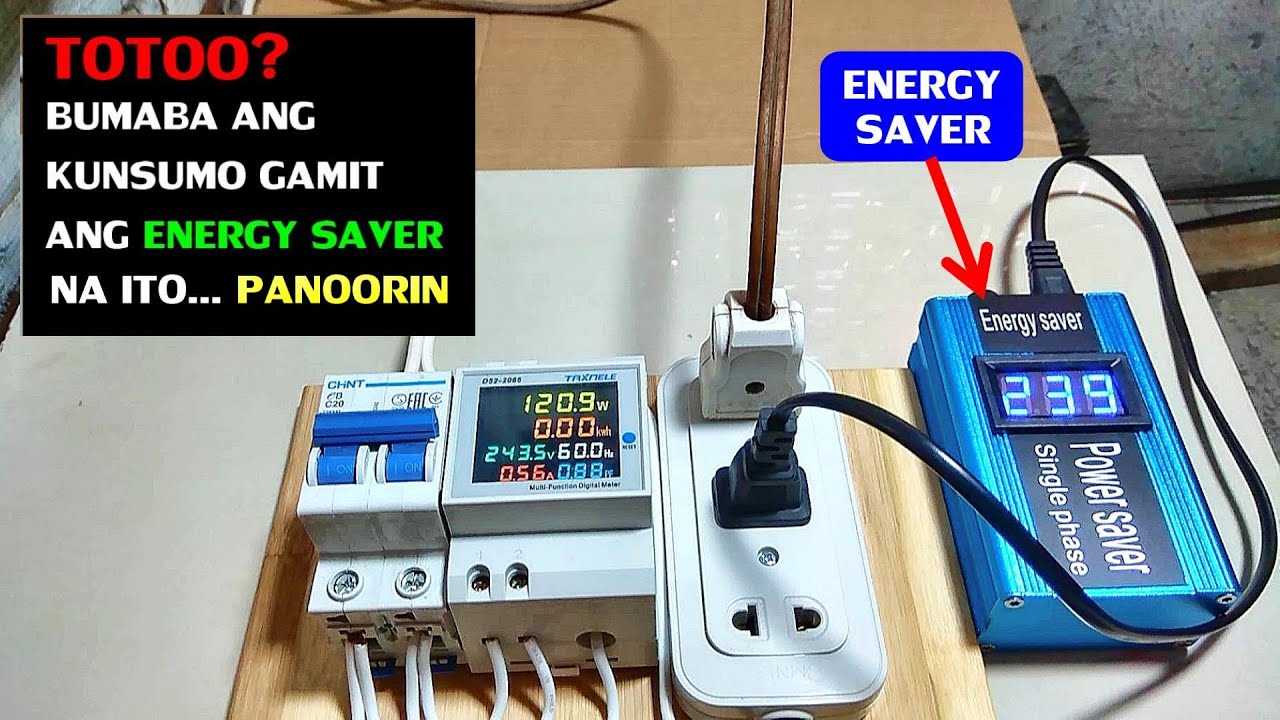 PAANO NAKAKA SAVE SA KURENTE ANG POWER ENERGY SAVER