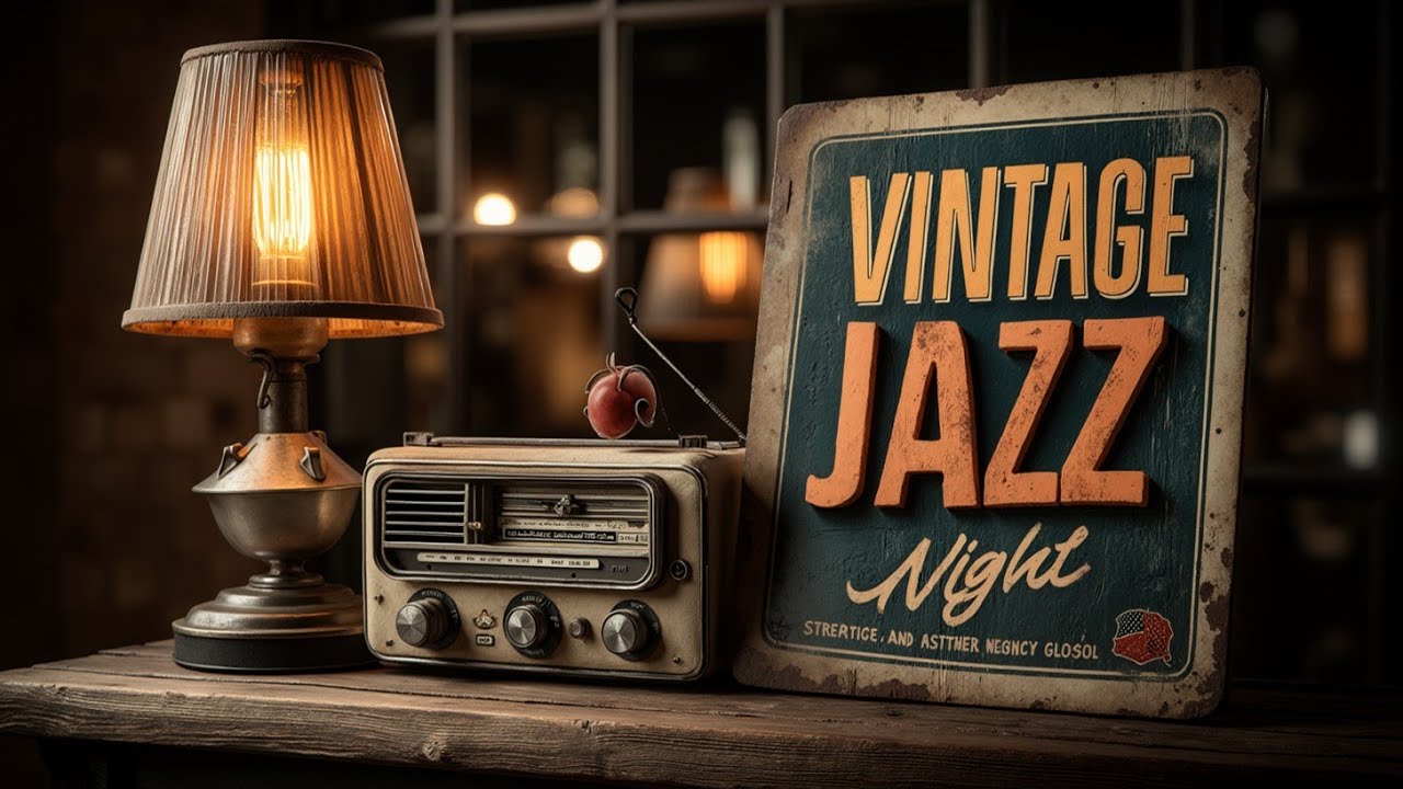 Discover the perfect vintage jazz night playlist classic radio era music for relaxation