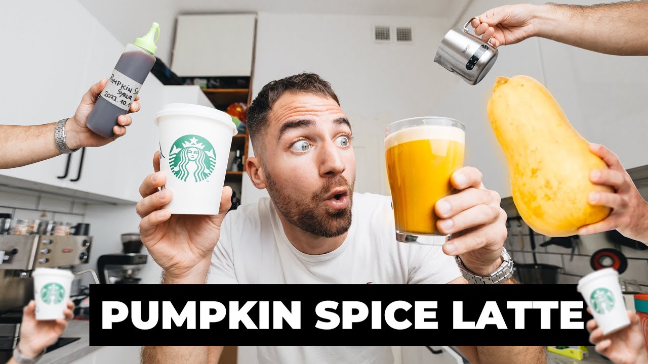 DIY PUMPKIN SPICE LATTET készítettem OTTHON!
