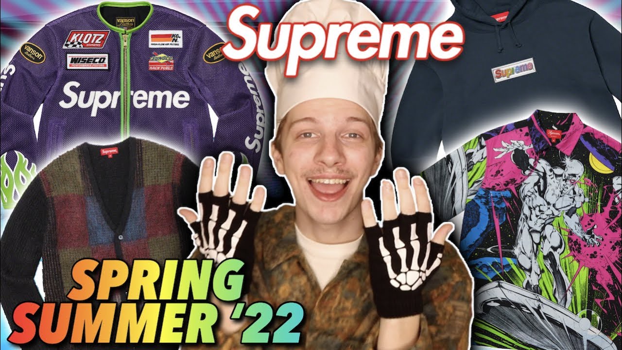 FREAKING OUT To Supreme S/S '22 Lookbook!