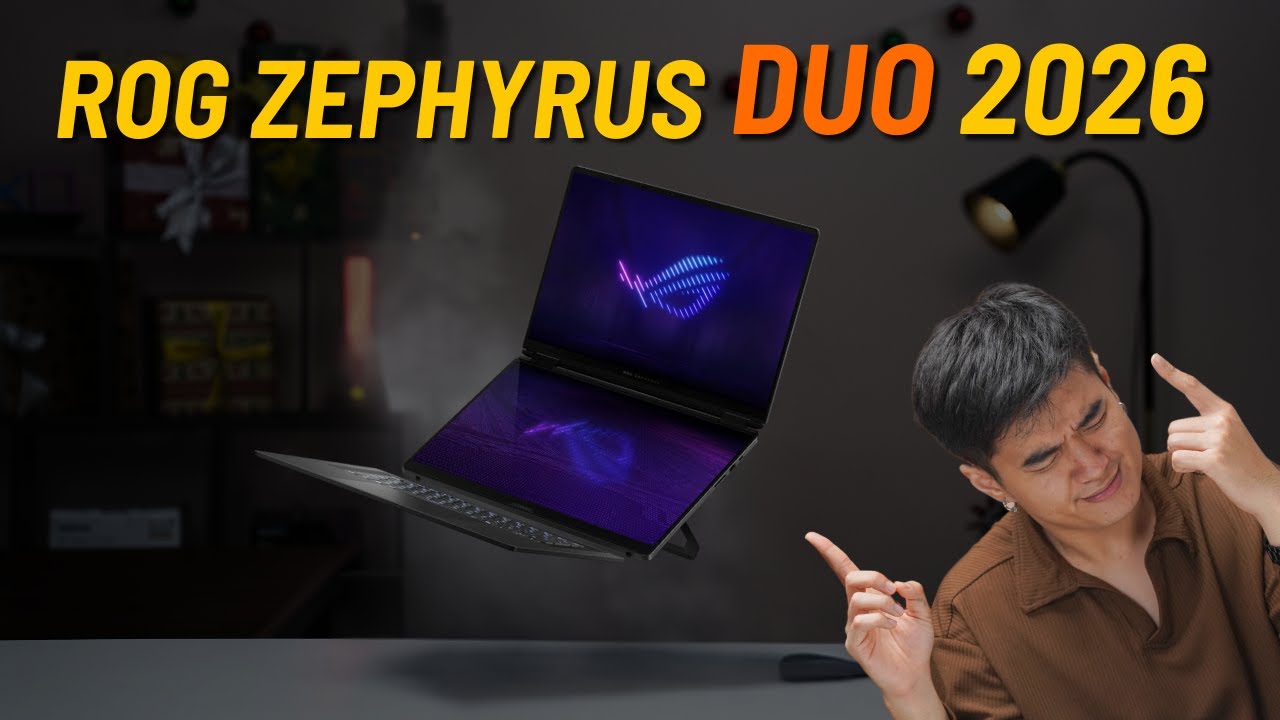 Asus ra mắt Laptop Gaming 2 m&agrave;n trước cả GTA 6 | H&oacute;ng CES 2026