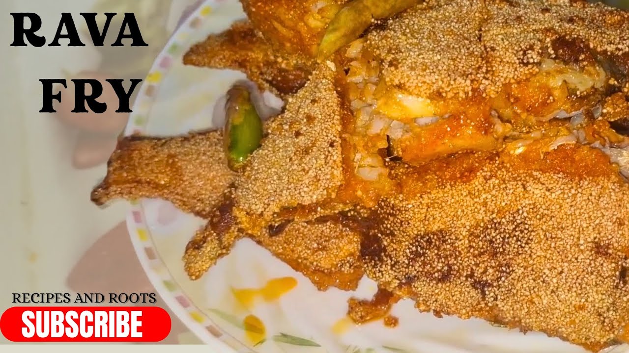 Crispy Rava Fry | South Indian Fish Fry Recipe | Recipes and Roots