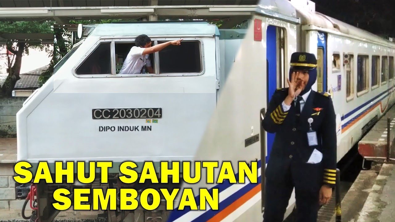 Aksi Masinis Kondektur PPKA - Sahut Sahutan Semboyan 40, 41, dan 35 di Stasiun Jatinegara