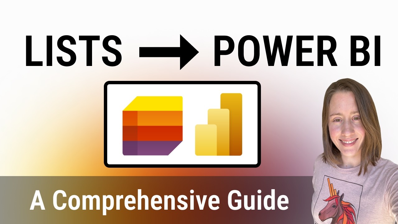 How to use Microsoft Lists in Power BI - including multi-value fields! (2025) ✅
