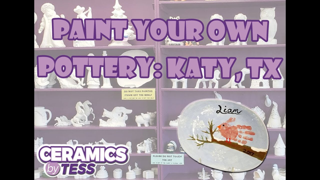 Paint your own pottery in Katy, Texas