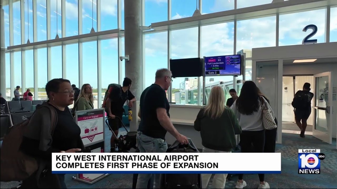 Key West International Airport completes first phase of expansion
