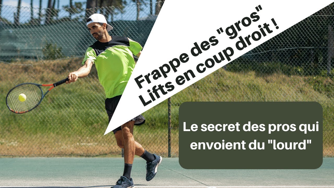 Comment accélérer en lift côté coup droit au tennis ?